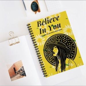 Believe In You Journal https://etsy.me/3vXIAaX